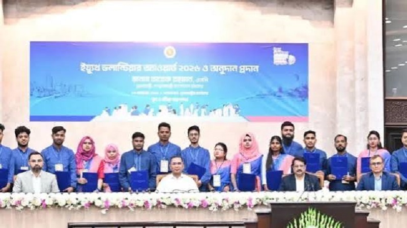 দেশের অগ্রযাত্রায় যুবসমাজকে এগিয়ে আসার আহ্বান প্রধানমন্ত্রীর